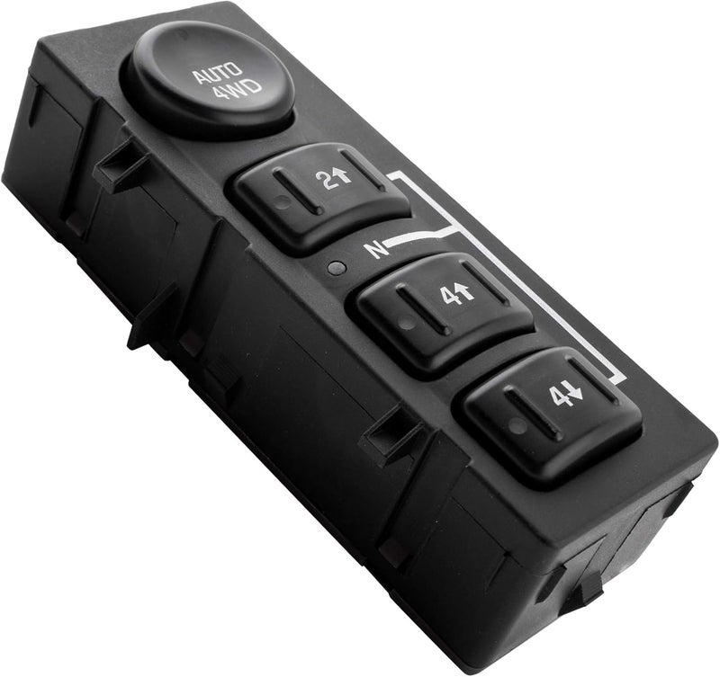 Boxi 4WD 4-Wheel Drive Switch with Auto 4WD Button Fits for Cadillac Escalade 2006-2007 / for Chevy Avalanche Silverado Suburban Tahoe/for GMC Yukon XL Sierra 2003-2007 | Replaces 15136039 15164520 - Image 3