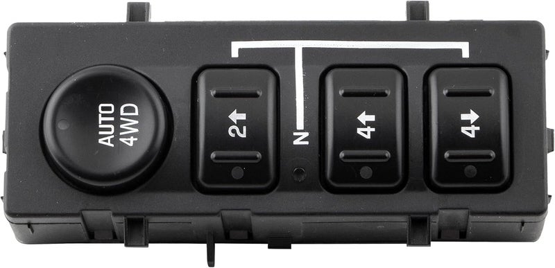 Boxi 4WD 4-Wheel Drive Switch with Auto 4WD Button Fits for Cadillac Escalade 2006-2007 / for Chevy Avalanche Silverado Suburban Tahoe/for GMC Yukon XL Sierra 2003-2007 | Replaces 15136039 15164520 - Image 4