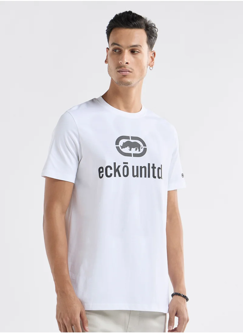 Ecko Unltd. Ecko Unltd Printed Crew Neck T-shirt
