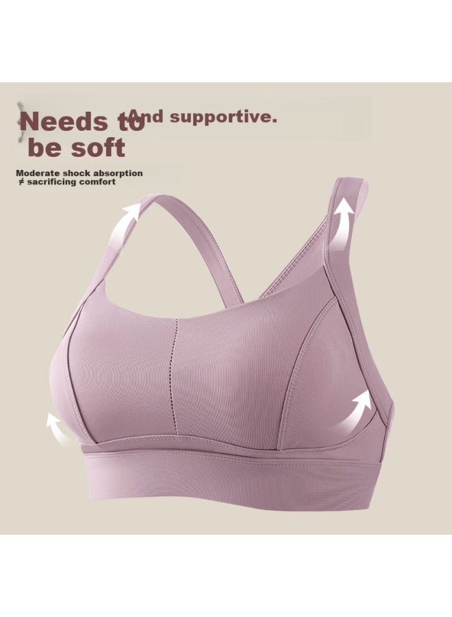 LANG SHA Langsha Women's High-impact Sports Bra, Shockproof, Push-up, Anti-sagging, Side Breast Control, Beautiful Back Yoga Tank Top - Image 2