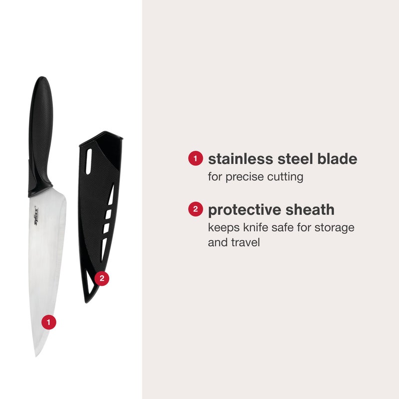 زيليس سكين بغمد من الإستانلس ستيل - Image 4