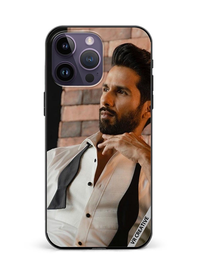 VR CREATIVE Protective Case Cover For Apple iPhone 15 Pro Bollywood Actor Shahid Kapoor Design Multicolour - Image 1