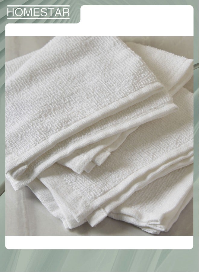HOMESTAR 4PCS Cotton Washcloths Set, Face Towel Quick Drying Towel, Multipurpose Use as Bath Fitness, Bathroom, Shower, Sports, Yoga Towel - Image 3
