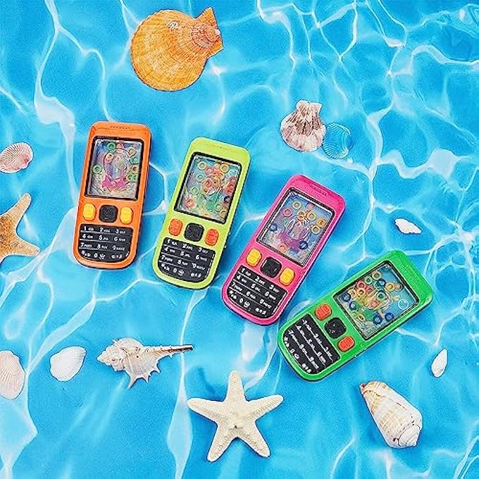 24 PCS WATER RING GAME COLORFUL HANDHELD PHONE GAME WATER RING TOSS HANDHELD GAME FUN,PARTY FAVORS GOODIE BAG STUFFERS, BULK TOYS FOR CLASSROOM PRIZES BIRTHDAYS GIFT BOYS AND GIRLS - Image 5