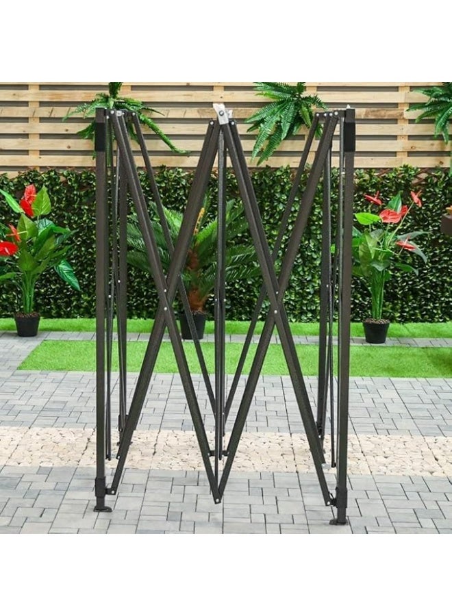 Cool Baby COOLBABY 3x3 M Portable event Canopy Tent-Pop Up Instant Shelter Sun Protection Shade for Outdoor Camping Picnics Beach Garden Sports Party-Camping Tent (Blue) - Image 4