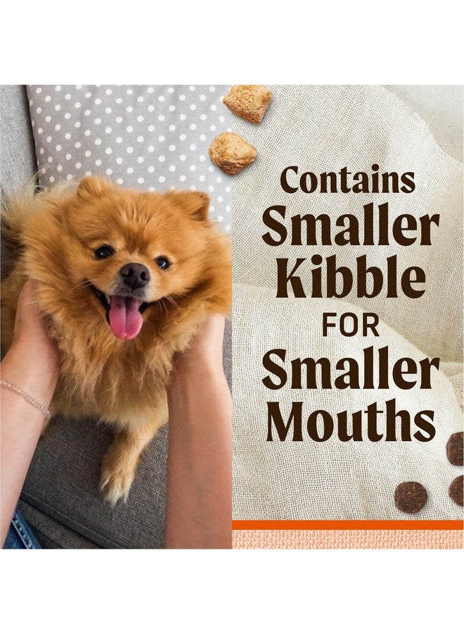 ميريك طعام جاف للكلاب الصغيرة من Merrick Lil' Plates خالي من الحبوب، مصنوع من لحم البقر التكساسي والبطاطا الحلوة مع قطع نيئة - كيس 4.0 رطل - Image 2