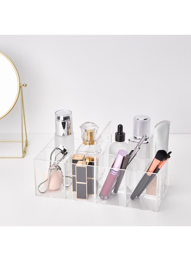 زبون صندوق تخزين المكياج بمقبض، 25×12 سم - Image 2