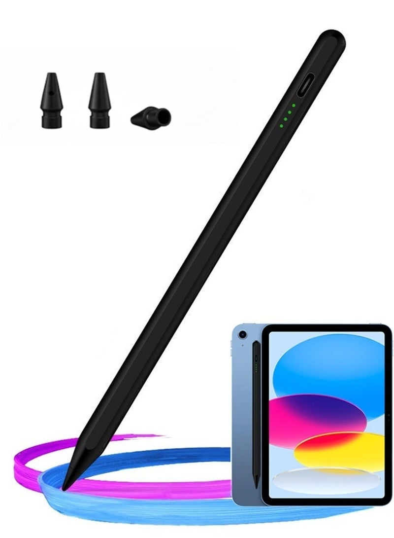 ZAVVY Stylus Pen for iPad 11th/10th/9th/8th/7th/6th Gen, iPad Pencil for iPad Pro 11/12.9 inch, Air 7/6/5/4/3 & Mini 7/6/5 (2018-2025) - Palm Rejection & Tilt - Image 1
