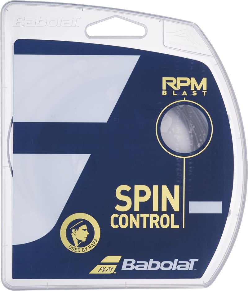 Babolat بابلوت RPM بلاست أسود - خيط تنس 1.30 مم/16G - 12 م - Image 1
