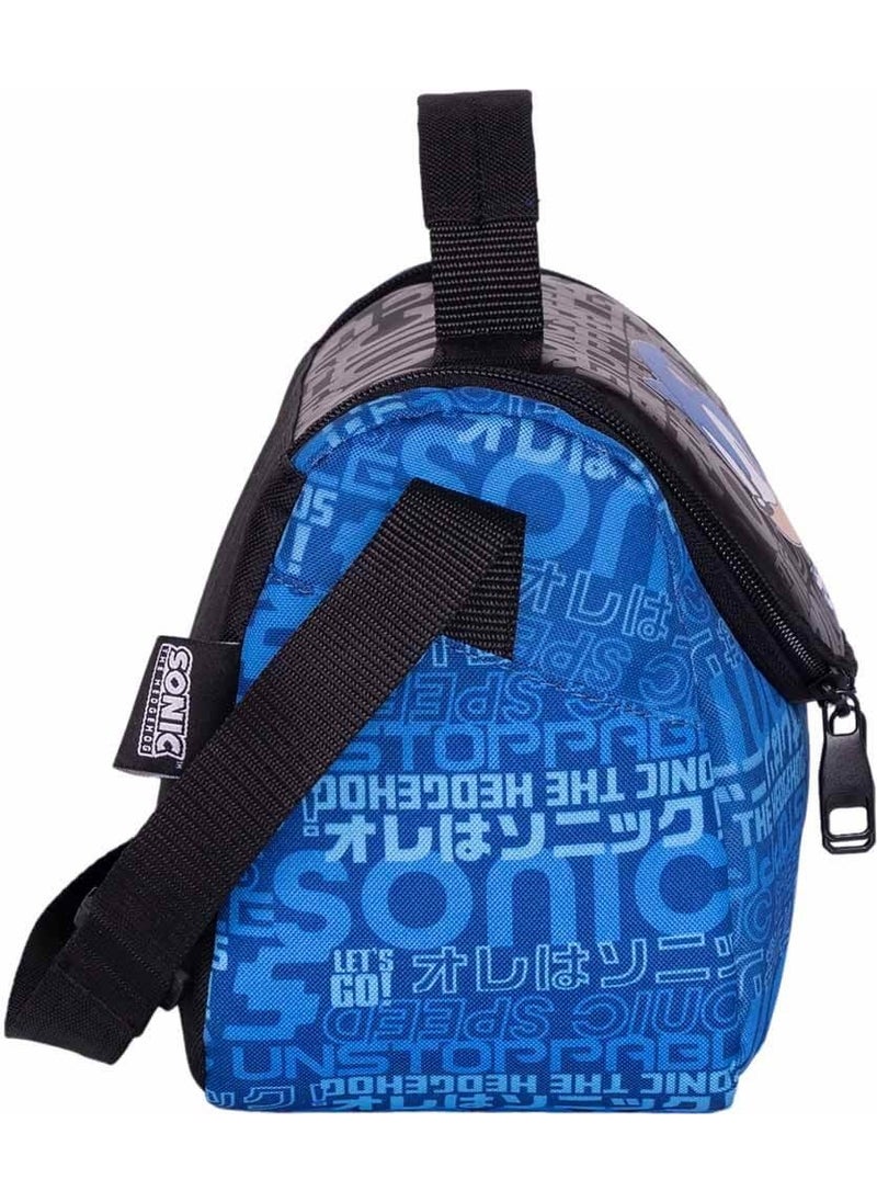 Bm Obm Sonic The Hedgehog Text Patterned Lunch Box 2563  - Image 3