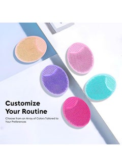 VALKYRIE Silicone Face Scrubber Exfoliator, Soft Face Brush, Facial Cleansing Brush, Acne Blackheads Removing, Acne Pore Pad for Deep Cleaning Skin Care for Girls & Women's (FS PURPLE) - pzsku/Z1984A6A1BADCA6B61595Z/45/_/1738306014/7eff1d09-49d0-4bc7-9851-0f05012862e1