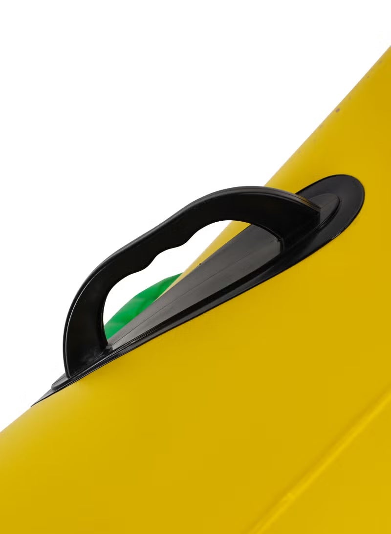 إبسلون راكب الموز إبسلون - EPSSE1666 / 150x70 سم (59x28 بوصة)، عوامة آمنة للمسبح، مزودة بمقابض، مناسبة للأطفال من عمر 3 سنوات فأكثر / خالية من مادة PVC، مثالية للشاطئ والمسبح واللعب المائي / باللون الأصفر - Image 3