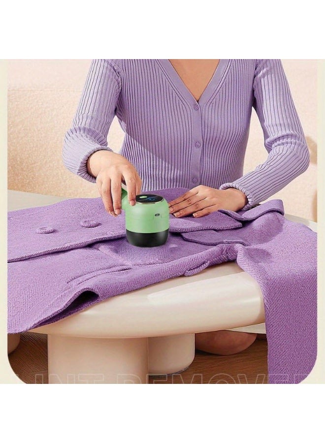 سبيس شوب ماكينة حلاقة الأقمشة الكهربائية ومزيل الوبر زغب محمول للملابس والفراش والأثاث والسجاد ولوازم وأدوات تنظيف الأريكة أداة العناية بالأقمشة - Image 2