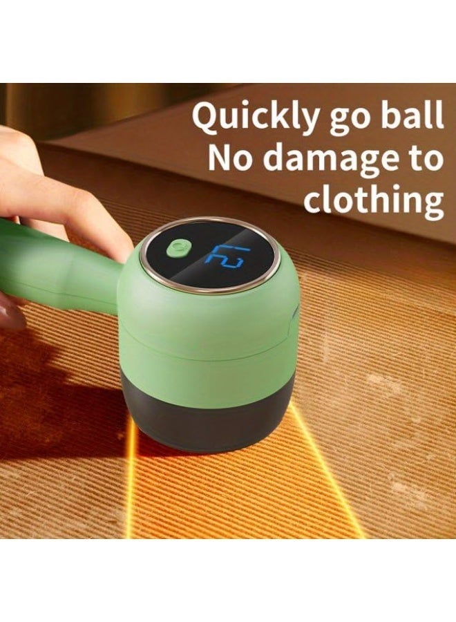 سبيس شوب ماكينة حلاقة الأقمشة الكهربائية ومزيل الوبر زغب محمول للملابس والفراش والأثاث والسجاد ولوازم وأدوات تنظيف الأريكة أداة العناية بالأقمشة - Image 3