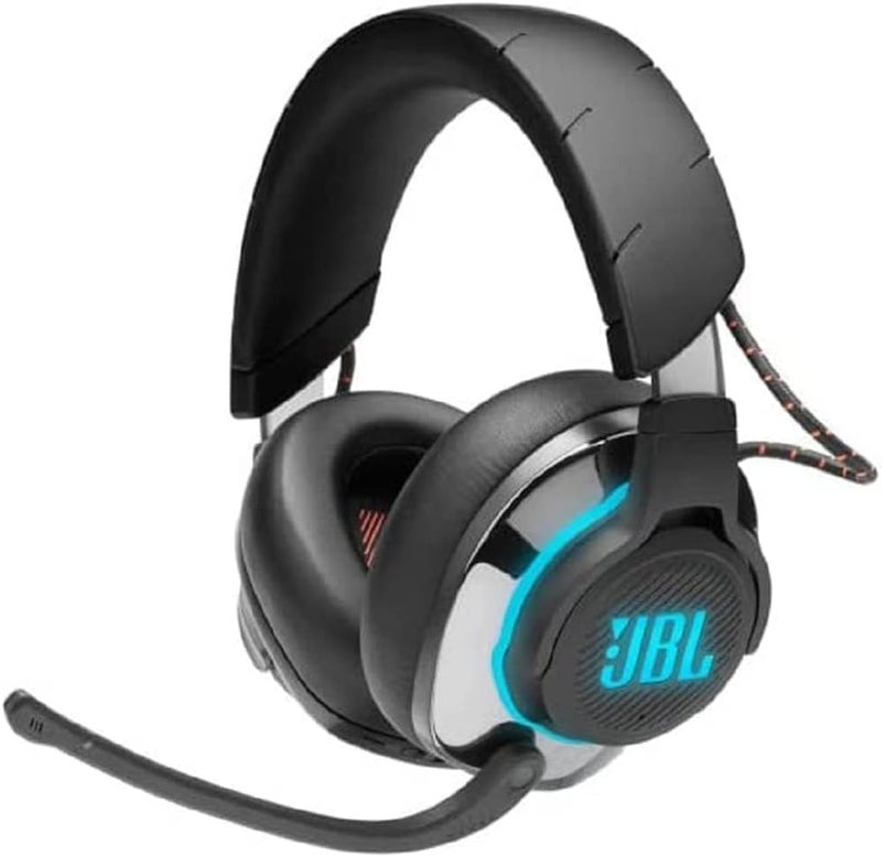سماعة ألعاب JBL Quantum 810 اللاسلكية فوق الأذن مع خاصية إلغاء الضوضاء - سوداء مجددة