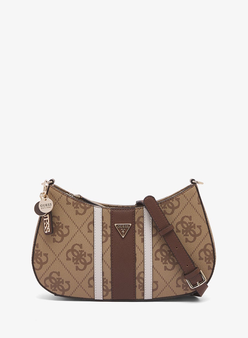 GUESS Noelle II Top Zip Shoulder Bag - Image 1