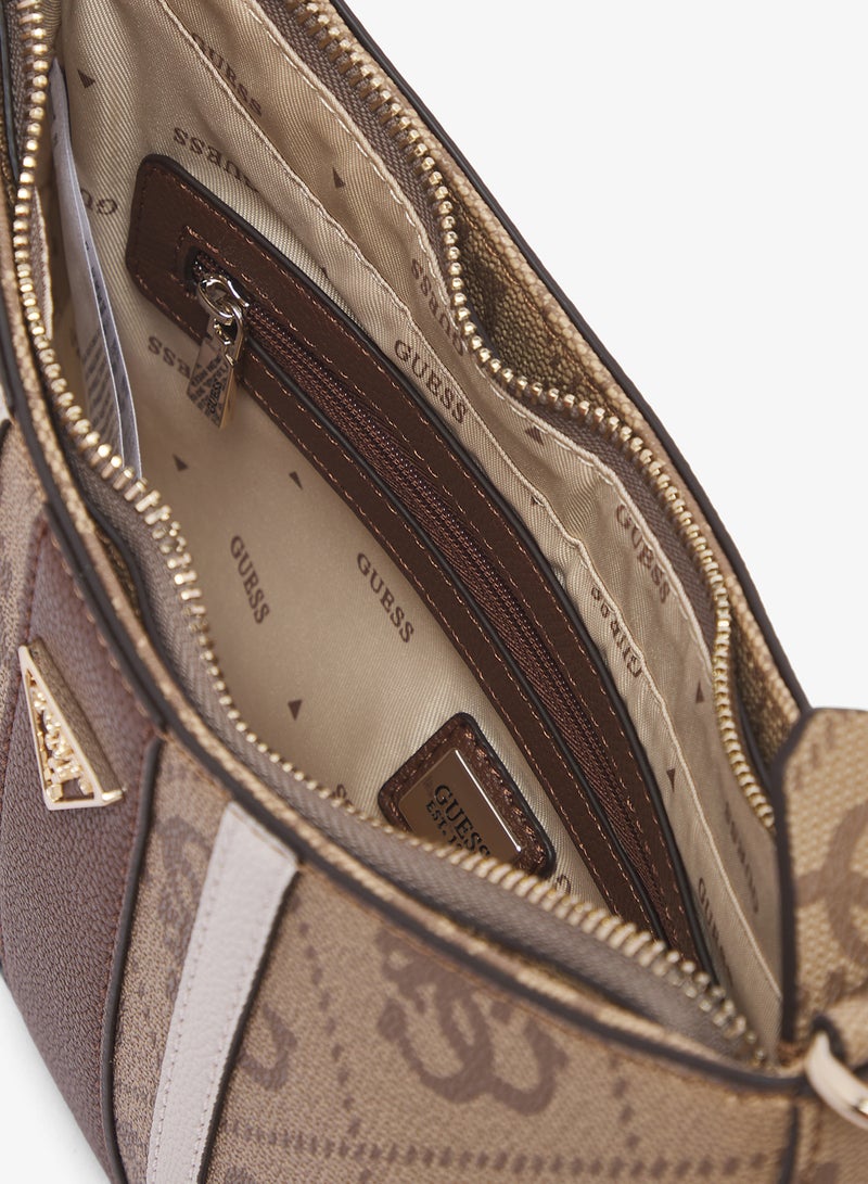 GUESS Noelle II Top Zip Shoulder Bag - Image 4