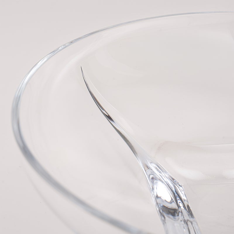 RCR glass serving plate 32.6*22.1*32.6cm - Image 3