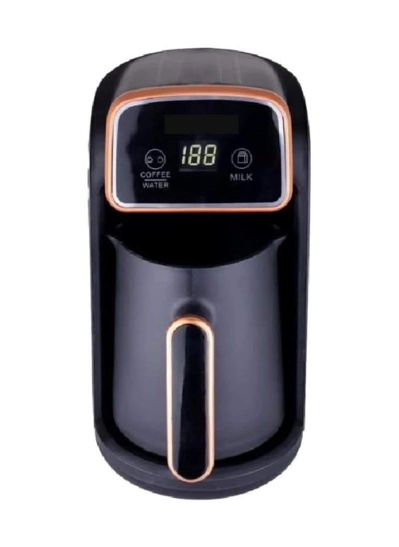 JAMAKY Italy Jamaki Digital Turkish Coffee Maker, 1200 Watt, 400ml Capacity, Advanced Digital Sensor - JMK9020  - Image 1