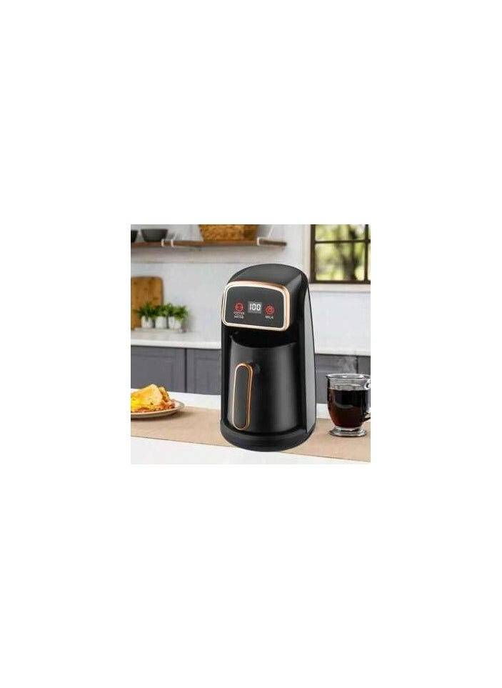 JAMAKY Italy Jamaki Digital Turkish Coffee Maker, 1200 Watt, 400ml Capacity, Advanced Digital Sensor - JMK9020  - Image 2