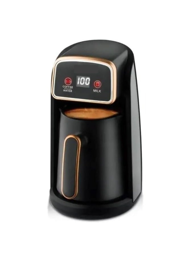 JAMAKY Italy Jamaki Digital Turkish Coffee Maker, 1200 Watt, 400ml Capacity, Advanced Digital Sensor - JMK9020  - Image 5