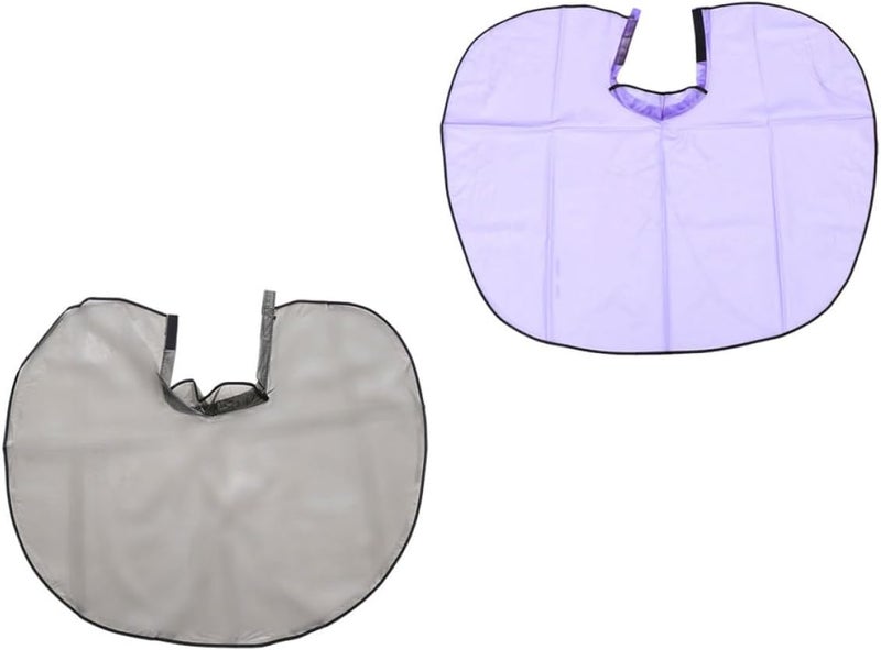 [Low maintenance needed] 2pcs Waterproof Hair Dye Salon Capes Hairdressing Barber Haircut Styling Capes Black and Purple for Professional Salon Use This year new model Heat insulation layer Fast moving goods Tiered purchase options Great for gift & personal use Flat working surface Durable for repeated use Budget global standard quality Tiered cost purchase alternatives Meet international specs Personal & public compatible New season item Must-have for every family Transit damage prevent build Multiple local stock source Low maintenance Fast delivery to major cities Post-order arranged dispatch High quality Made per KSA market demand Wet anti slip Rack sorted local inventory Long service life Family friendly - Image 1