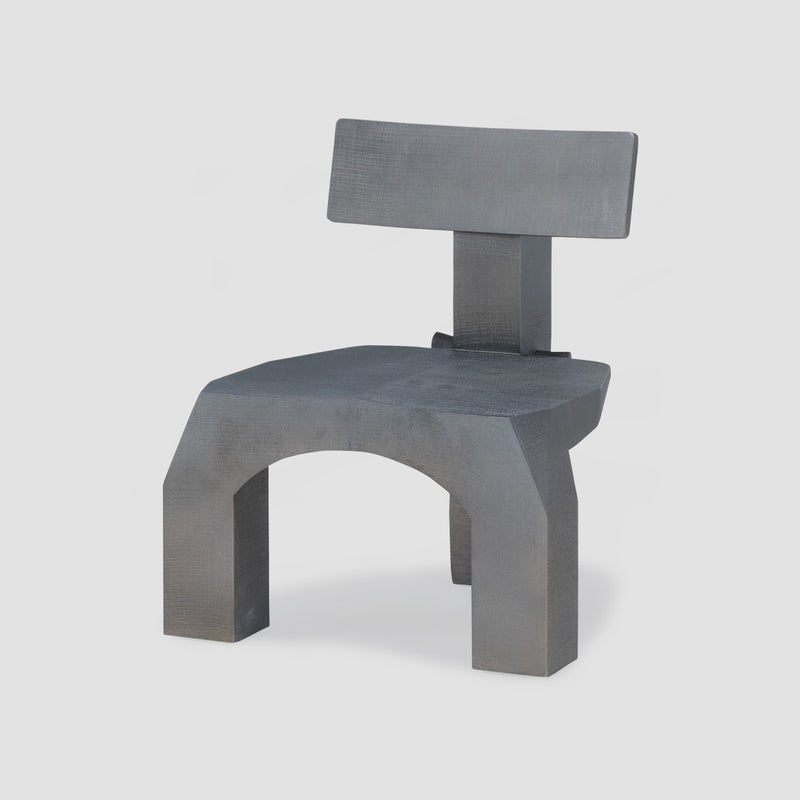 AL HUZAIFA FURNITURE Floyd Accent Chair In Solid Wood - Image 1