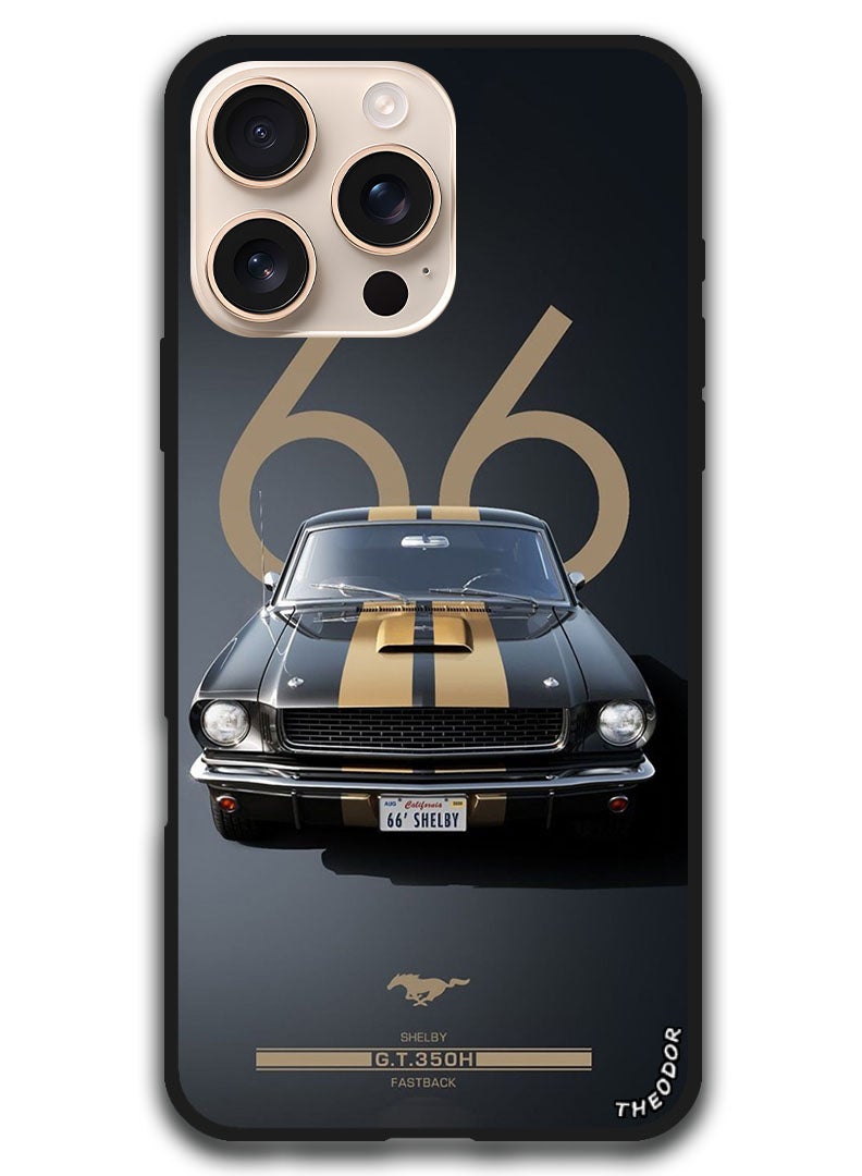 Theodor Protective Case Anti Scratch Shock Proof Bumper Cover For iPhone 16 Pro Max (6.9)-inch Car (38) - Image 1