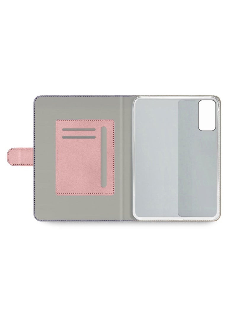 OMAKER Premium Quality Leather Smart Flip Case Full Protective Cover With Magnetic Stand For Xiaomi Redmi Pad SE 11 Inch 2023 – Rose Gold - Image 5