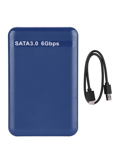 K-103 2.5 inch USB3.0 SATA3.0 high speed mobile hard disk enclosure supports UASP protocol blue