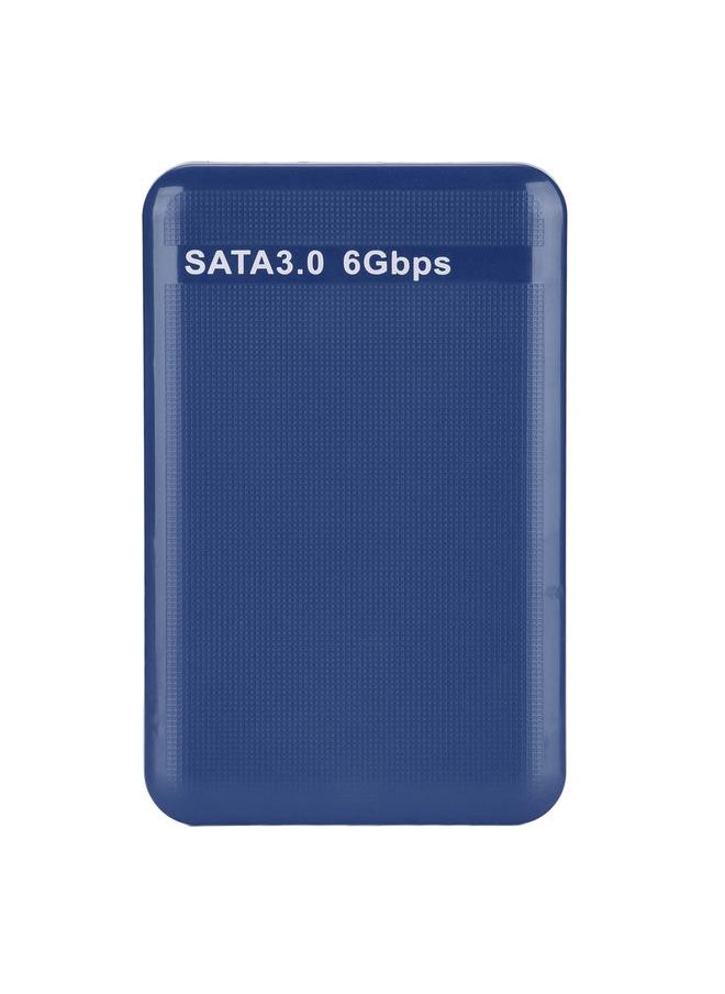 Thoraya - K-103 2.5 inch USB3.0 SATA3.0 high speed mobile hard disk enclosure supports UASP protocol blue - Image 1