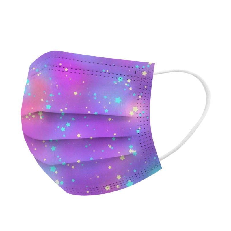 YUGYUJ 50Pcs Kids Face Mask Childrens 3 Ply Non-Woven Protective Breathable Kids Face Mask for Boys Girls Outdoor School (50Pcs Kids Mask A) - Image 4
