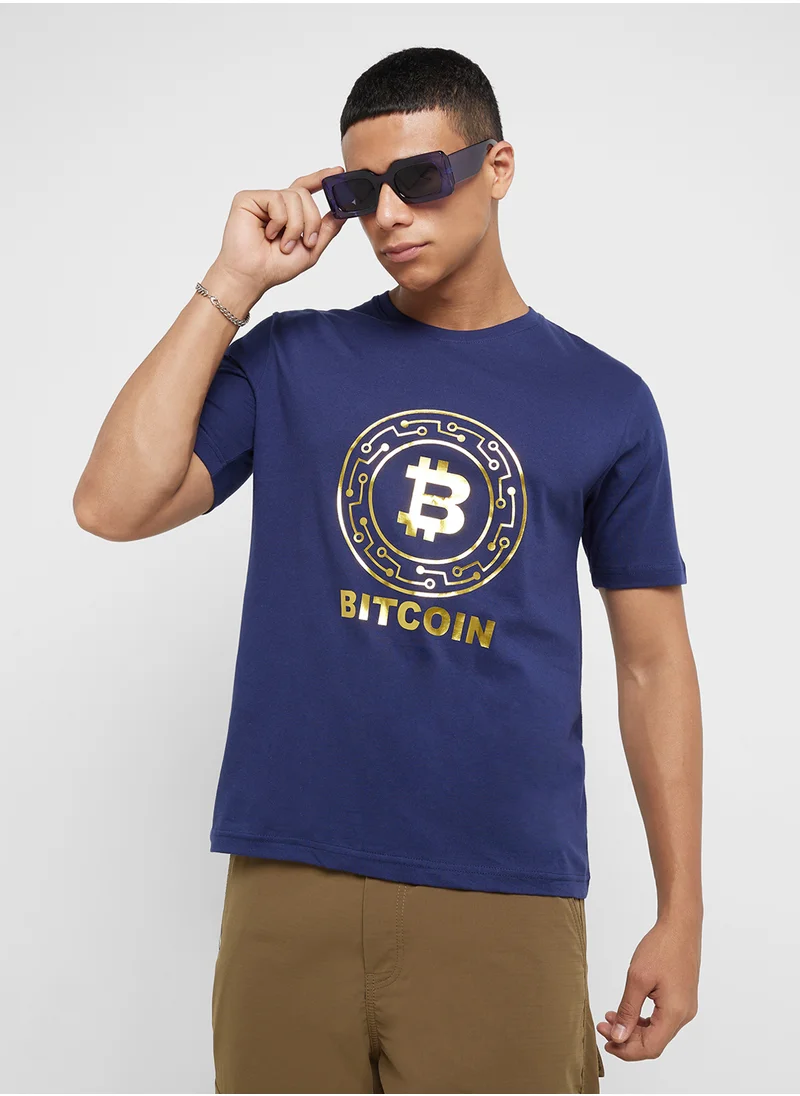 Seventy Five Graphic Print T-Shirt