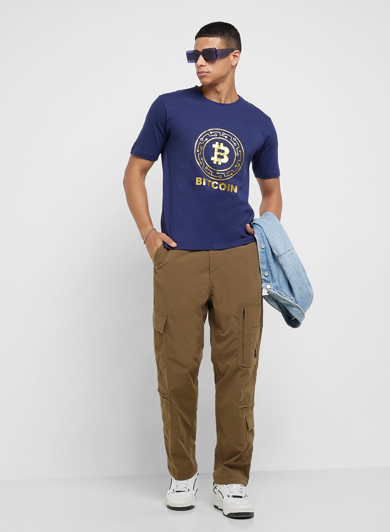 Seventy Five Graphic Print T-Shirt - Image 4