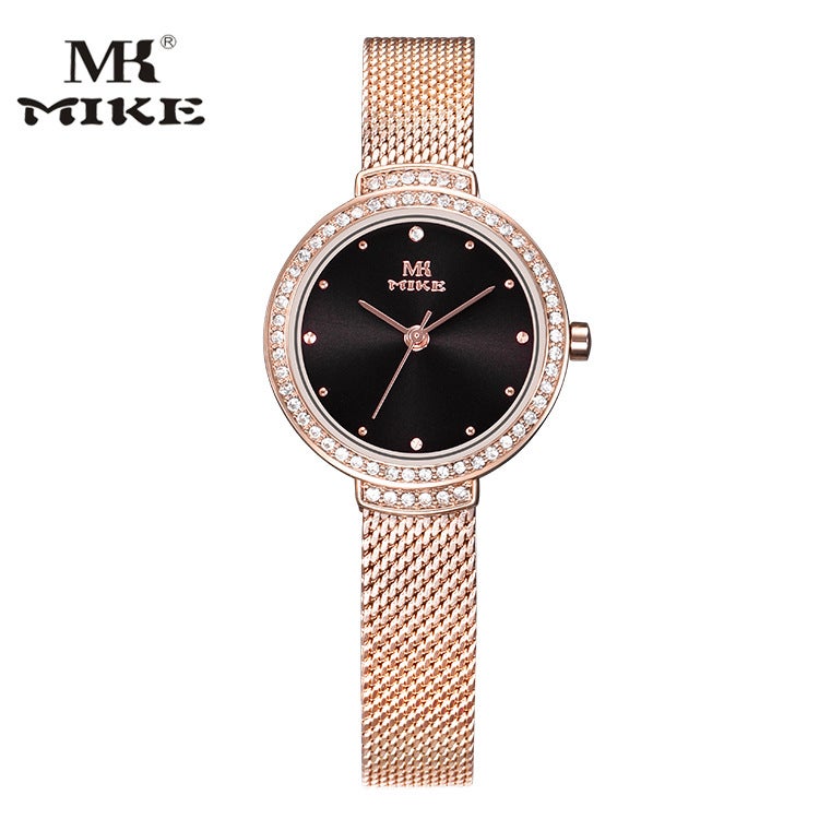 Mk Mike Fashion Women'S Watch Casual Simple Personality Student Waterproof Quartz Watch Slim Mesh Band Women'S Watch Wrist - Image 5