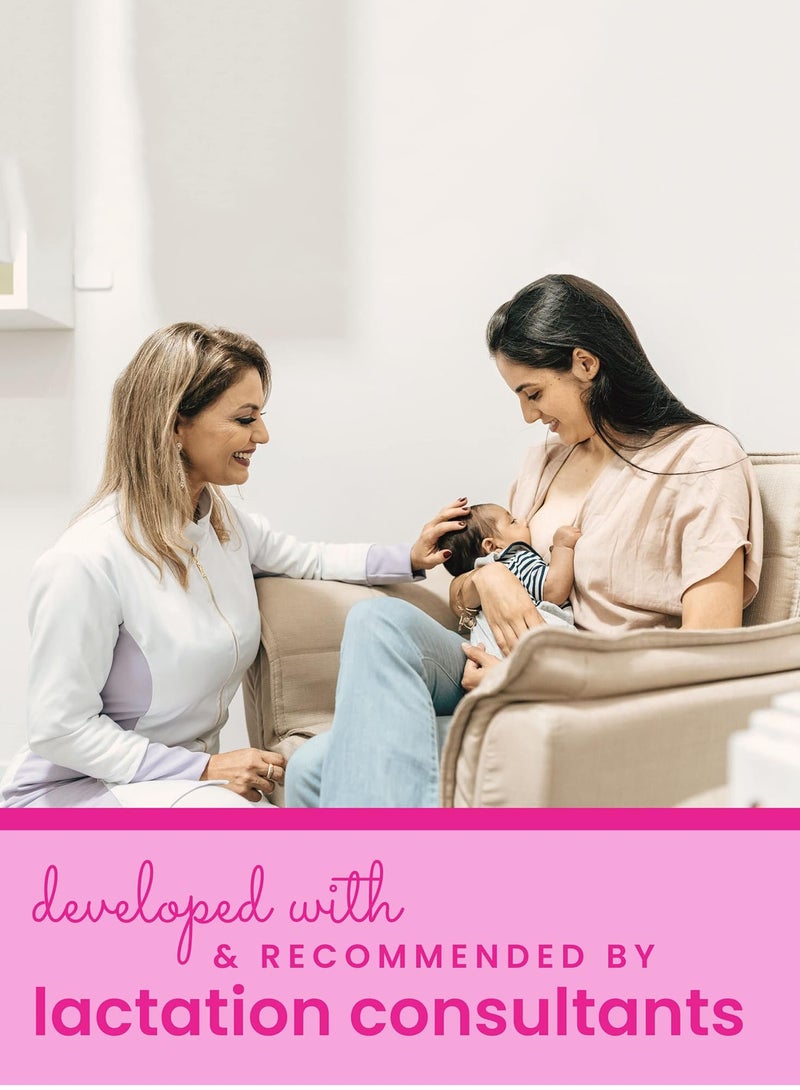 3-in-1 Lactation Massager, Soft Breast Massager for Breastfeeding, Heat and Vibration for Milk Flow, Engorgement & Clogged Duct Relief - Image 4