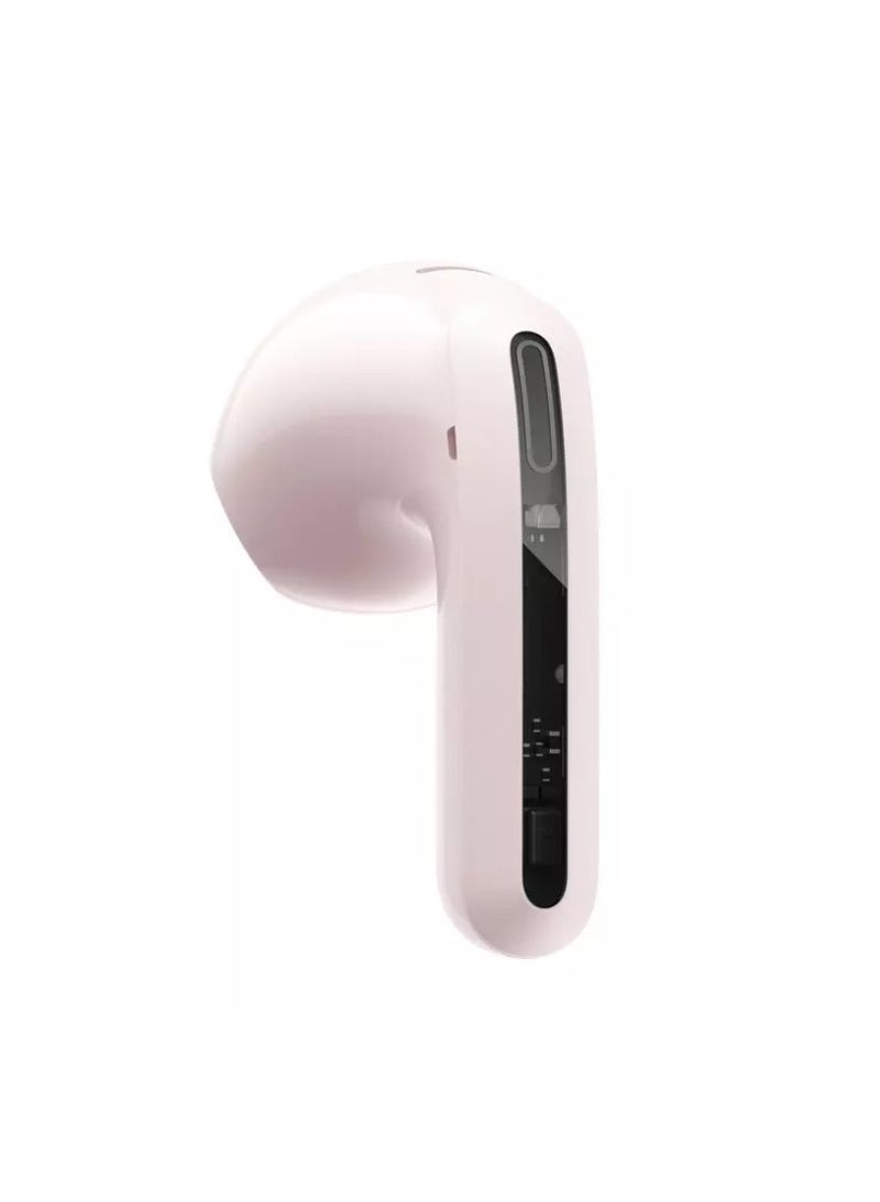 Xiaomi Redmi Buds 6 Active AI Wireless Earphones, Noise-Canceling Calls, Bluetooth 5.4, Low Latency, Deep Bass, Google Fast Pair, Fast Charging, USB Type-C, 30-Hour Battery Life, Lightweight Pink - Image 4
