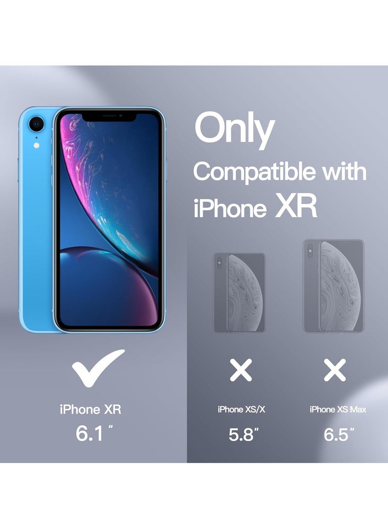 DUSALA iPhone XR Case, Liquid Silicone Phone Case for iPhone XR 6.1 Inch, Colorful Silky-Soft Protective Cover (Blue) - Image 2