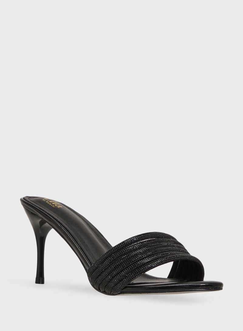 ELLA Diamante Heeled Sandal  - Image 2