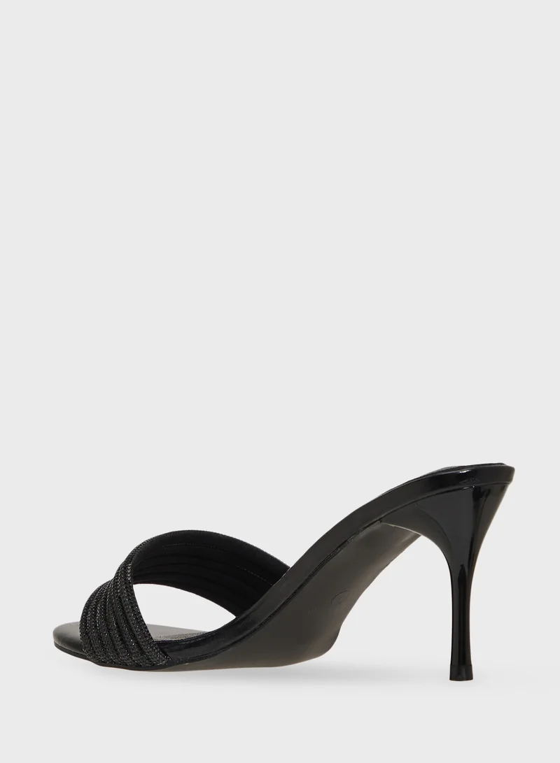 ELLA Diamante Heeled Sandal