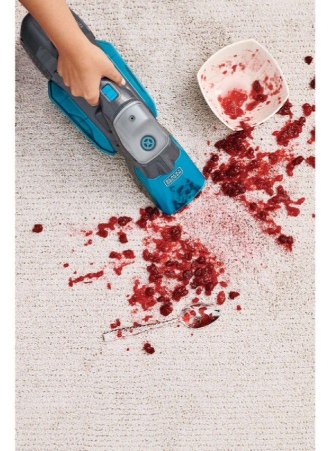 BLACK+DECKER Cordless Spillbuster Portable Carpet Cleaner 18 W BHSB315J Blue And Black - Image 2