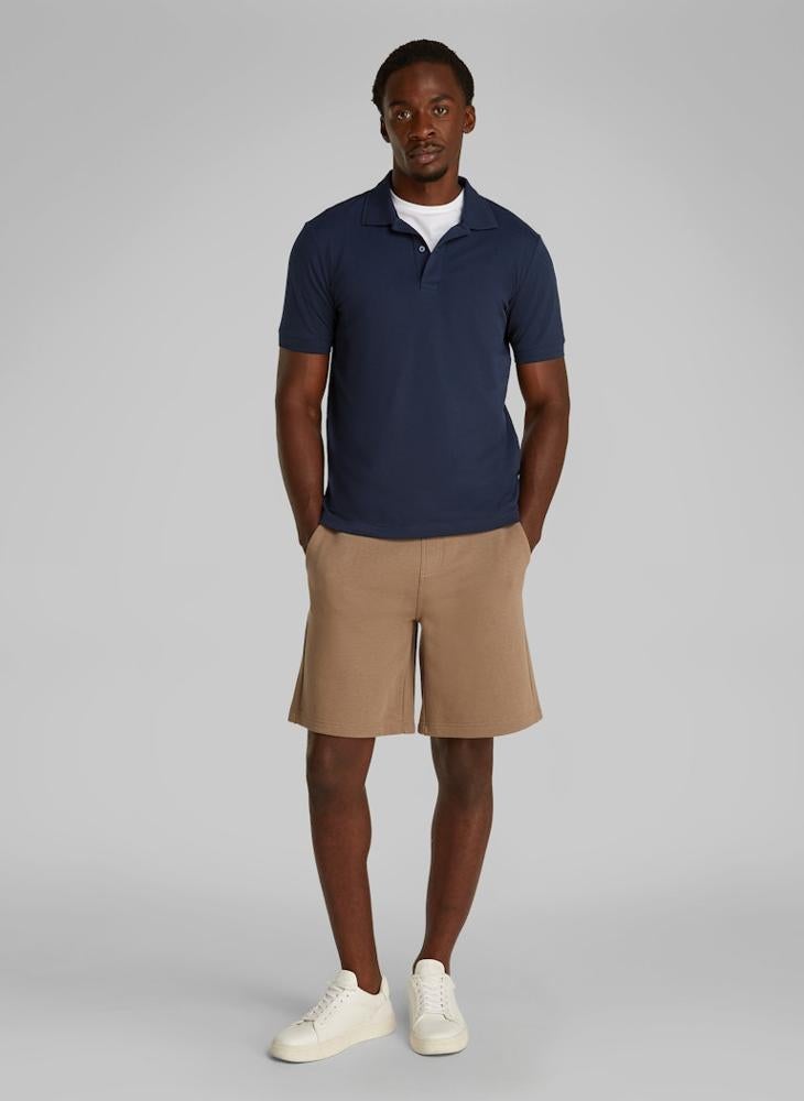 CALVIN KLEIN - Slim Thermo Tech Pique Short Sleeve Polo - Image 1
