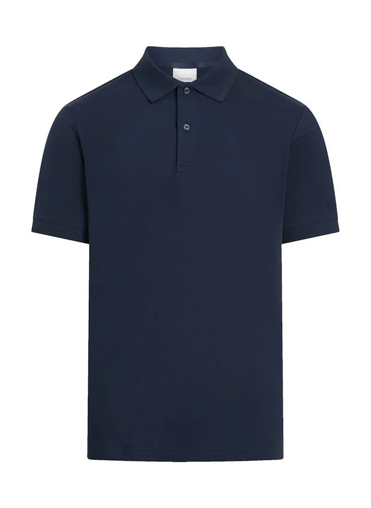 CALVIN KLEIN  Slim Thermo Tech Pique Short Sleeve Polo for Men | Best Price UAE