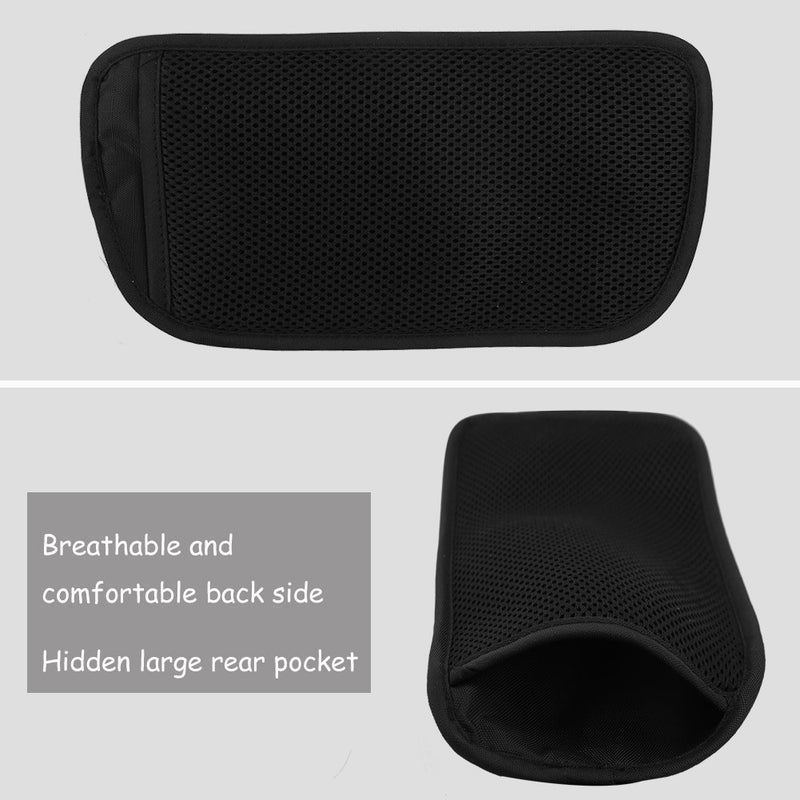 LANNEY Travel Money Belt RFID Blocking Waist Wallet Waterproof Hidden Stash for Men Women, Under Clothes Passport Holder with 10 Credit Card Sleeves, Black  - Image 5
