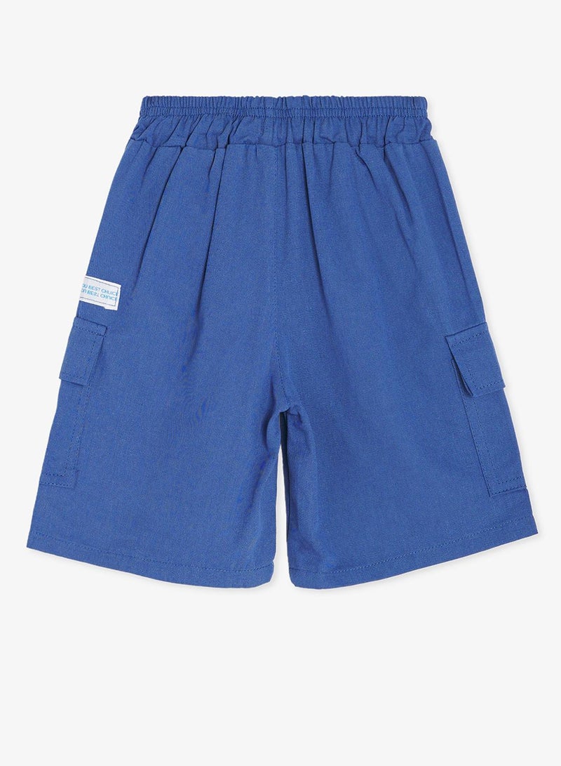 Pinata Blue Cargo Shorts - Image 3