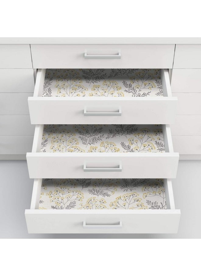 NuWallpaper Nus3546 Wethersfield Peel & Stick Wallpaper Yellow  - Image 5