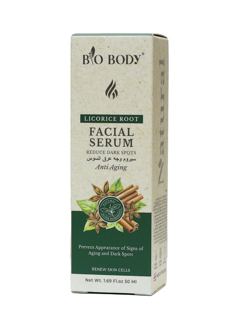 bio-body Licorice root facial anti aging serum 50ml - Image 2