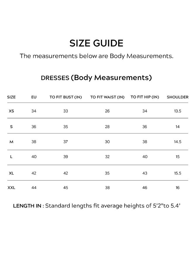 Salt Attire - Women's  Elegant Dress with V Neckline, Unique Sleeves, and Geometric Pattern, Perfect for Casual and Formal Occasions, Flattering Fit, Quality Fabric, Versatile Style - Image 1