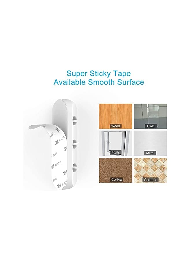 PROMASS Cable Clips Wire Holder, White - Image 5