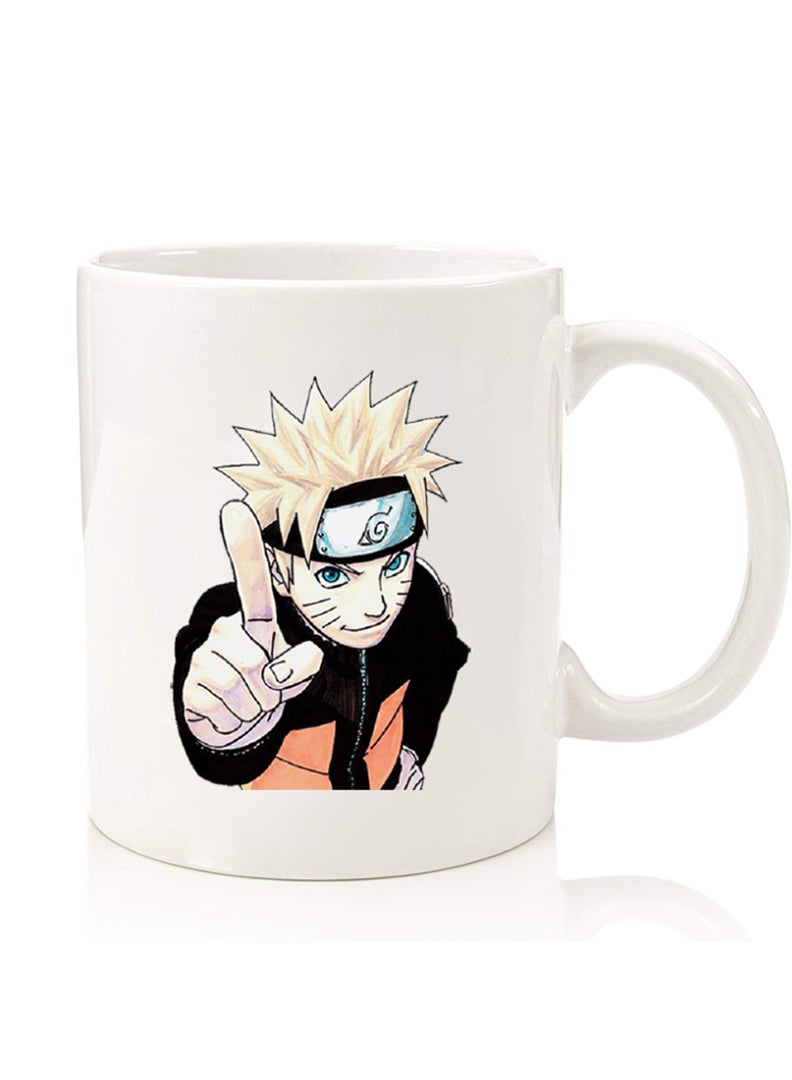 Theodor Premium Quality Two Sided Printed Coffee Mug Tea Cup For Home Office, Kids Men Women Anime Naruto 2 - Image 1